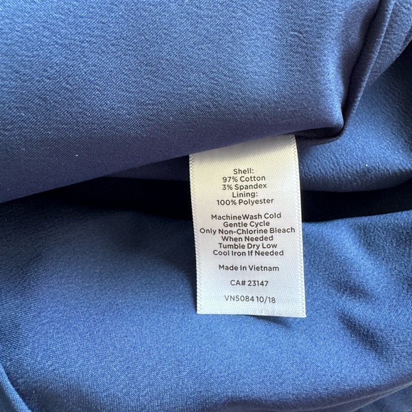 Talbots Paisley Canvas Skirt - Picture 4 of 4